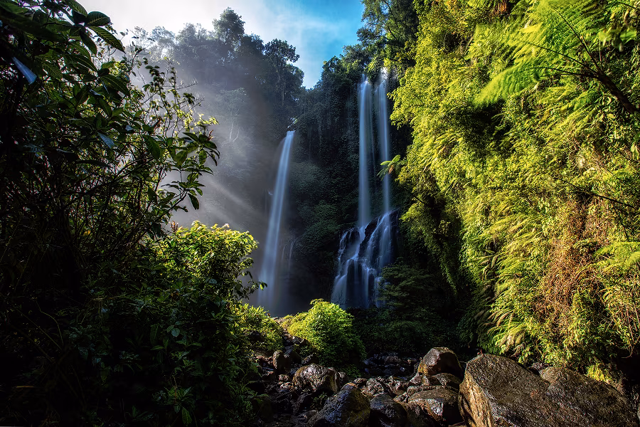 Toda a beleza de Bali: entre terra e mar