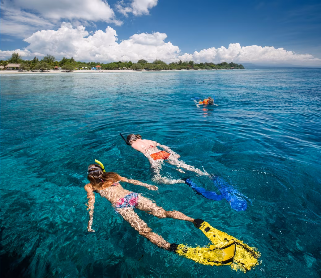 Extensão em Gili Air