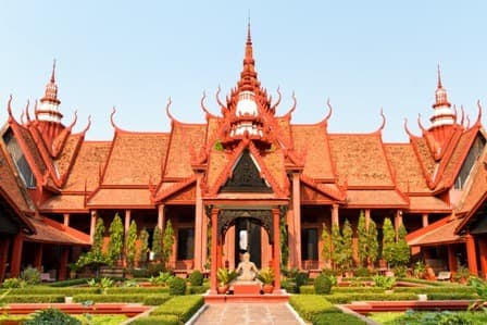 O Museu Nacional do Cambodge