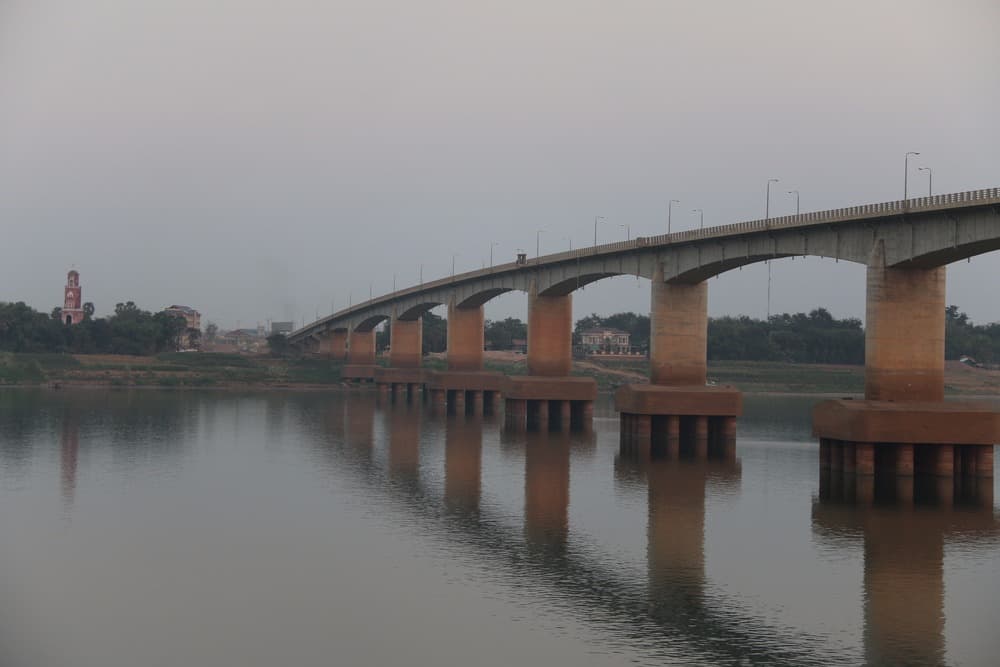 A Ponte Kizuna de Kampong Cham